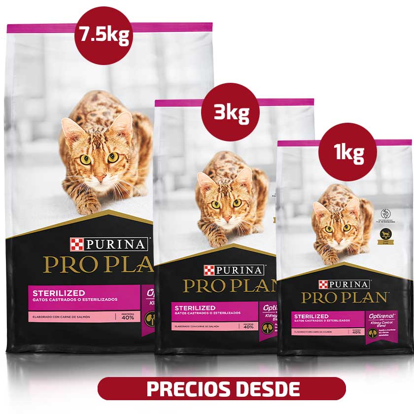 Alimento seco para gato PRO PLAN® Adulto Esterilizado