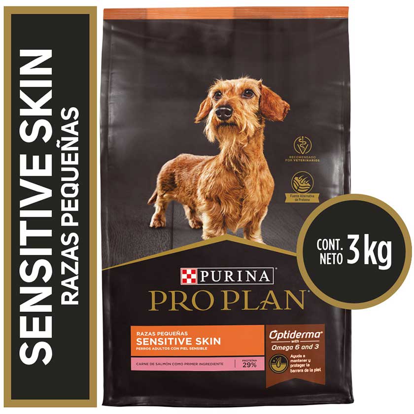Purina PRO PLAN Adulto Raza Pequeña Sensitive Skin 3kg