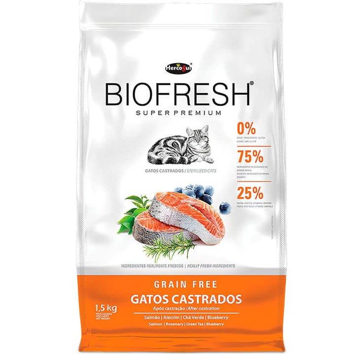 Biofresh Gatos Castrados Salmon 1.5kg