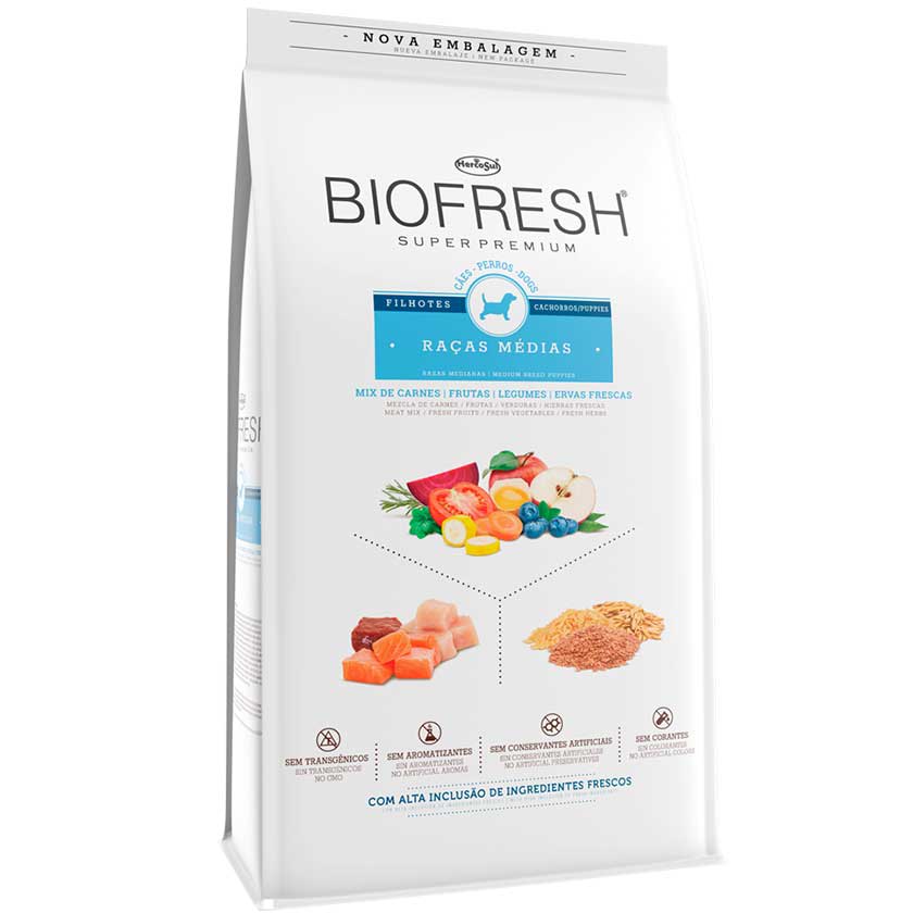Biofresh Perros Cachorros Razas Medianas 3kg