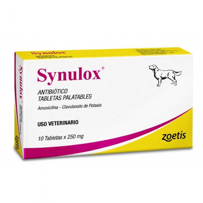 Synulox 250 Mg 10 Comprimidos