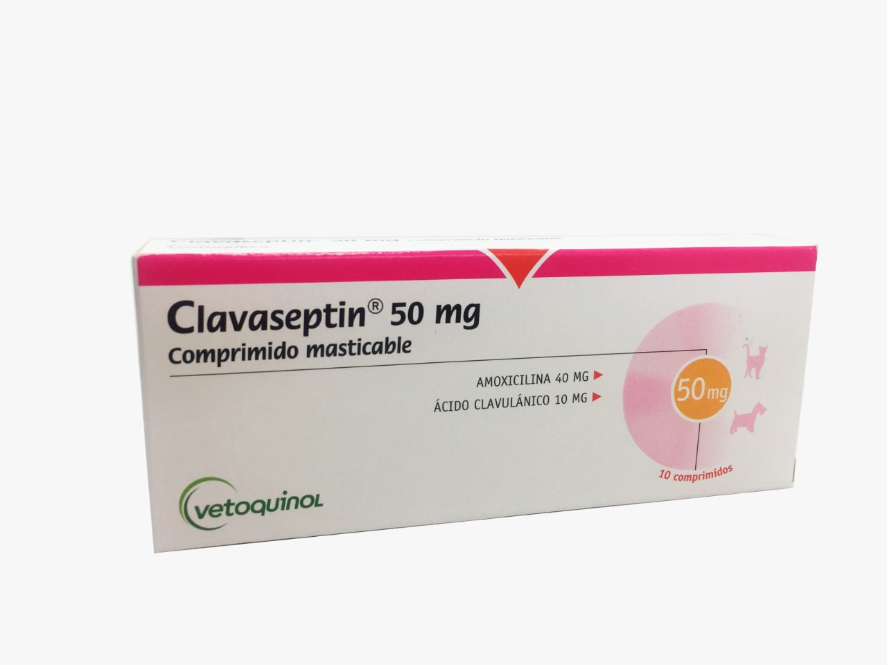 Clavaseptin 10 Comprimidos 50g